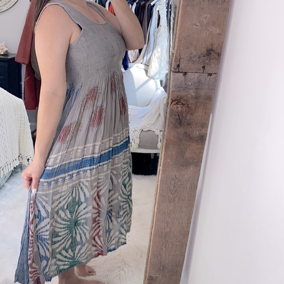 Sacred Threads one size boho maxi dress - Picture 3 of 8